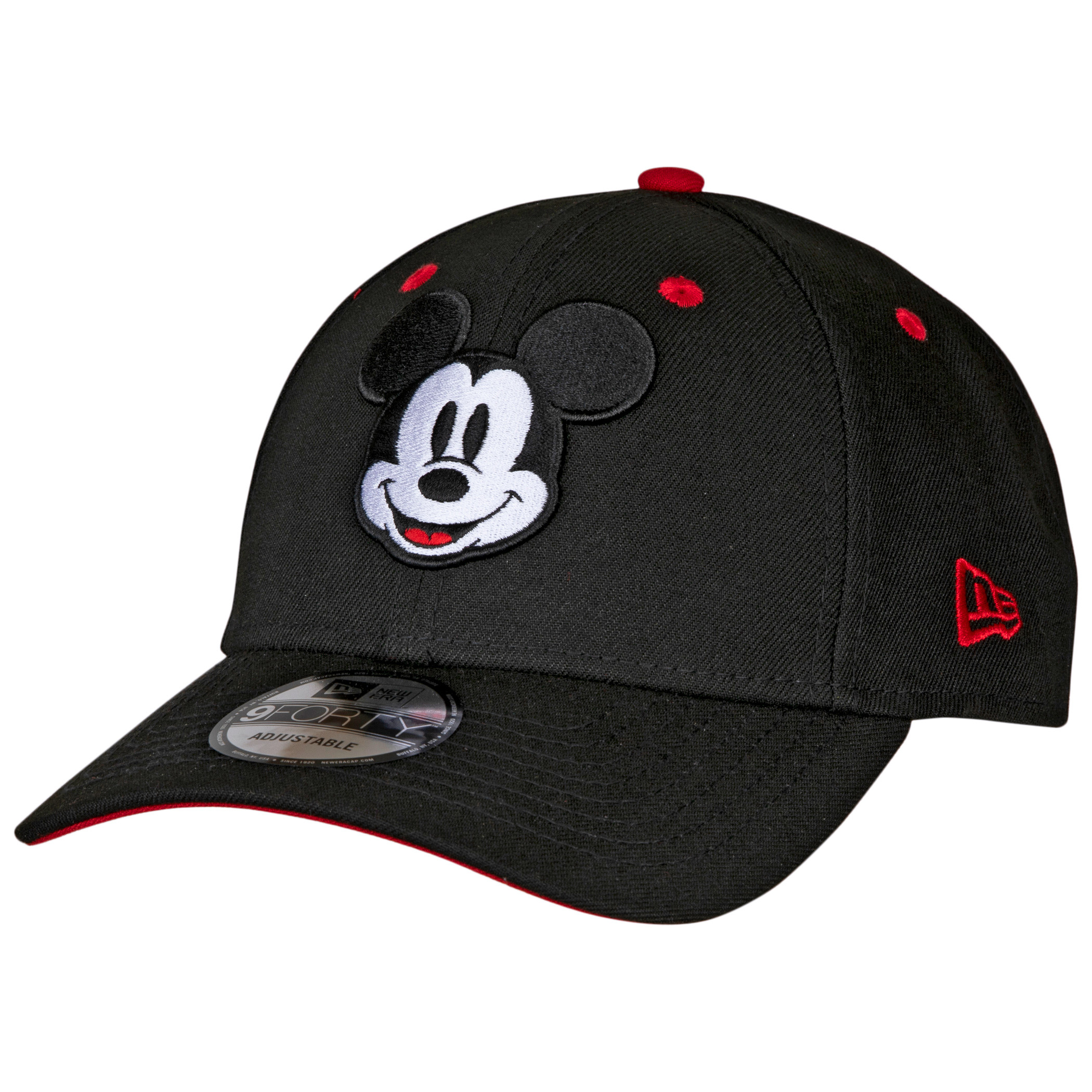 Mickey Mouse Classic Head Logo New Era 9Forty Adjustable Hat